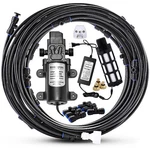 Mornajina Outdoor Misting Cooling System With Pump, (01) 15M Line New. Price: $80.97.