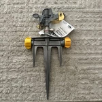 Nelson Pulsating Sprinkler Metal Spike Base 85 Feet Dia. Water Lawn. New. Price: $19.00.