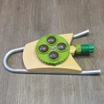 Nelson Turbo-drive Turret Spray Sprinkler 30 -360 37 Ft 3/4IN 7901 Used. Price: $21.25.