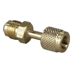 Yellow Jacket 19102 Quick Coupler, 180 Deg, 1/4 In L, Bronze New. Price: $20.79.