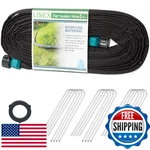 Linex Flat Soaker Hose 50FT W/ Stake For Garden Drip Irrigation - Durable New. Price: $64.52.