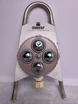 Melnor Turret Spray Sprinkler Aluminum 4 Pattern Adjustable Lawn Usa Vintage Used. Price: $16.99.