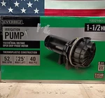Everbilt HDLS15P Lawn Irrigation Pump Plastic 1-1/2HP, 52 Gpm, 40 Psi, Open Box,. Price: $189.99.