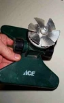 Lawn Sprinkler Ace Hardware Spinning Fan Water Hose Vintage Attachment Used. Price: $43.00.