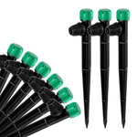 50 Drip Irrigation Emitters For 1/4" Tubing, Adjustable 360 Flow Sturdy New. Price: $20.49.
