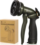 Automan Garden Hose Nozzle - 7 Patterns Sprayer, 100% Metal High Pressure New. Price: $21.99.