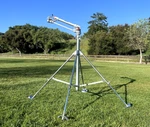 Yuzuak 2" Jet 50T Sprinkler Clean/dirty Water W/ Stand Pasture Farm Arena + New. Price: $895.00.