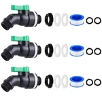 Sets Rain Barrel Spigot Kit 3/4 High Flow Water Faucet Nps Inlet... New. Price: $26.85.