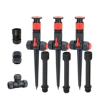 Eden 96093 Multi-adjustable Flex Design Garden Sprinkler Set, Black, Red New. Price: $32.09.