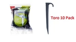 10 Toro Blue Stripe 1/2" Irrigation Drip Hose Tie-down Stakes New. Price: $9.95.