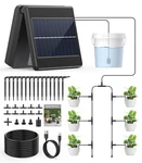 Solar Automatic Plant Waterer Flower Garden Drip Irrigation System Sprinkler Kit New. Price: $32.99.