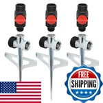 Eden 96999 1/2-INCH Zinc Lawn Sprinkler Step Spike Base 3 Pack Heavy-duty New. Price: $40.94.