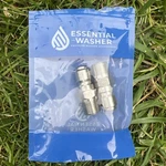 Essential Washer Stainless Steel Plug Male Npt Pressure Quick Connec Open. Price: $27.00.