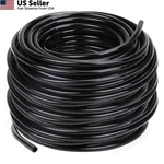 Hourleey 1/4" Drip Irrigation Distribution Tubing 100FT Hose Uv Flexible Black New. Price: $26.88.