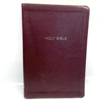 Thomas Nelson King James Thinline Holy Bible Large Print Burgundy 5023BRG Kjv Good. Price: $14.99.