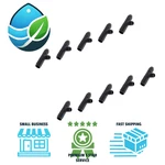 10 1403-130 X1"X1/2" Pvc Barbed Reducing Tee Insert Mipt Fittings New. Price: $150.17.