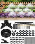 Landtouch 120FT Drip Irrigation System For Garden With 18 Nozzles 360 New. Price: $46.87.