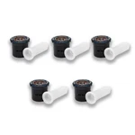 (5) Toro O-12-H Precision Spray Nozzle 12FT Radius 180 Arc Female Thread New. Price: $19.95.