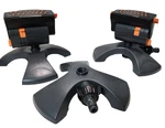 Reallnaive 2PC Adjustable Oscillating Sprinkler Covers 4000SQ.FT,3-WEIGHTED Base Open. Price: $21.60.