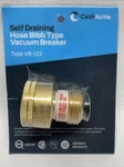 Cash Acme VB-222 Self Draining Hose Bibb Type Vacuum Breaker, New. Price: $8.90.