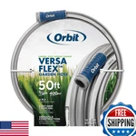 Orbit Versaflex 50 Ft 5/8 Garden Hose Lightweight Durable 400 Psi New. Price: $59.22.