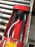 Husky 4000 Sq. Ft. Poly Base Oscillating Sprinkler New. Price: $12.98.