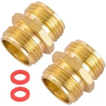Sanpaint Garden Hose Connector, Male Adapter, 2 Pack 3/4 Inch Br... New. Price: $8.41.