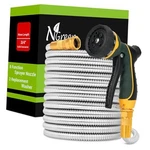 Ngreen Stainless Steel Garden Hose - Flexible Metal Water With 100FT New. Price: $101.70.