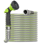 Bluebala Flexible Garden Hose 100 Ft Wire Pattern Used. Price: $37.09.