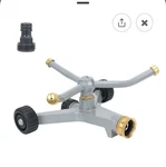1 Pc Metal Rotary Lawn Water Sprinkler 3 Arm Heavy Duty Automatic Revolving W... Open. Price: $17.00.