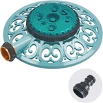 Melnor 65101-AMZ Sprout Metal 8-PATTERN Sprinkler And Quickconnect Open. Price: $17.99.