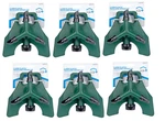 6 Pack Home Plus Sled Base 3-ARM Rotating Sprinkler Green Throw Spray Range 50' New. Price: $19.99.