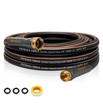 Fxfoucs Heavy Duty Garden Hose 5/8" 25FT Flexible, Lightweight, No-kink New. Price: $29.25.