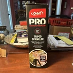New!!orbit Pro Tripod Contractor Grade Zinc Sprinkler Model 56667-20RM. Price: $29.99.