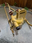 Vintage Metal Nelson Dial-a-rain #3037 Oscillating Water Sprinkler Tested! Used. Price: $26.99.