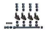 Rain Bird 100-DV Dura Manifold Valve Kit -no Flow Control -slip 100DV (4 Zone) New. Price: $228.01.