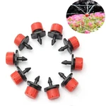 100 Pcs 360 Degree Adjustable Irrigation Drippers Sprinklers, 1/4 Inch.... Price: $10.52.