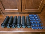 (6) Rain Bird Plus Pressure Regulated Rotor 5004-PLPC-R W/nozzle Racks New. Price: $79.99.