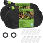 Flat Soaker 150 Ft, Drip Sprinkler Hoses With Stakes For Garden Beds, La... New. Price: $62.55.