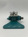 Vtg Lawn Sprinkler 'it Gets The Corners' Turquoise Used. Price: $19.99.