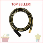 SOLUTION4PATIO Short Leader Garden Hose 5/8 In. X 10 Ft. -kink Free, No Leaking, New. Price: $29.10.