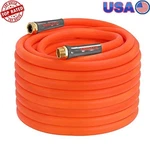 Flexible All-weather Water Hose 5/8" 75 Ft Burst 600 Psi Brass Connectors New. Price: $78.35.