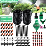 202PC Drip Irrigation System Garden Plant Self Watering Hose Micro Sprinkler Kit New. Price: $36.98.