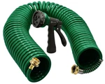 Coil Garden Hose 50FT Retractable Eva Brass Connectors 7 Pattern Sprayer Automan New. Price: $51.99.