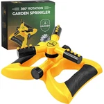 Joeys Sprinkler For Yard, Rotating Garden Large Area Yellow New. Price: $46.87.