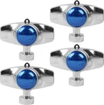 Hourleey 360 Degree Metal Spot Sprinkler, Lawn Sprinklers For 4 Pack, Blue New. Price: $28.88.