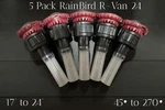 5 Pack Rainbird R-VAN24 Adjustable Rotary Spray Nozzles 17-24 Ft New. Price: $45.17.