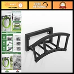 Heavy Duty Wall Mounted Garden Hose Holder Sturdy Metal Storage Rack For 125-F New. Price: $42.99.