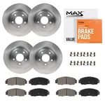 Front & Rear Brake Rotors + Ceramic Pads For Hyundai Sonata Kia Optima New. Price: $169.99.