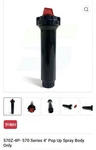 Toro 570Z-4P Spray Head Box Of 50 4" Pop-up With Flush Plug #53821 P/n 89-3978. New. Price: $75.00.